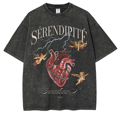 T-shirt met hart design