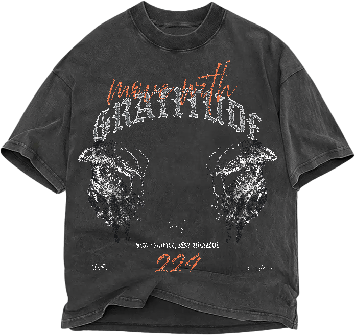 T-shirt met illustratie design